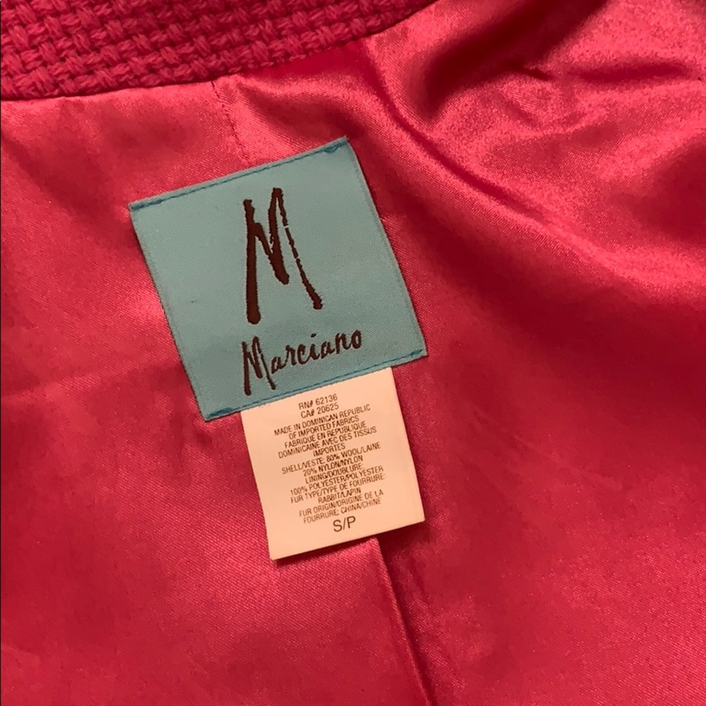 Marciano Pink Trench Coat - Picture 3 of 6